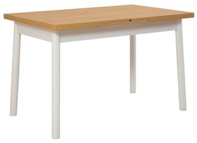 Conjunto de Mesa de Jantar Extensível e Cadeiras Oliver – Branco – Mes