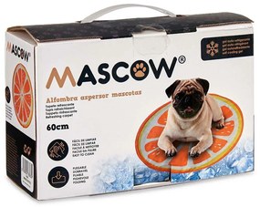 Tapete refrigerante para animais de estimação Laranja (60 x 1 x 60 cm)