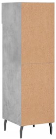 Sapateira 30x35x105 cm derivados de madeira cinzento cimento