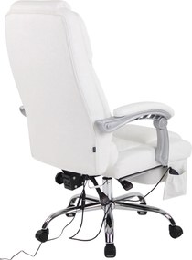 Cadeira de escritório Pacific Original com função de massagem branca