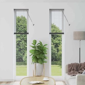 vidaXL Persiana de Janela Cinzento-escuro 40 x 220 cm Alumínio