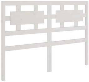 Estrutura cama pequena casal 120x190 cm pinho maciço branco