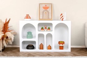 Aparador "Vienna" - Branco - 120x74x37 cm - Design Moderno