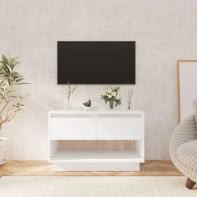 vidaXL Móvel de TV 70x41x44 cm derivados de madeira branco