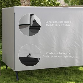 Capa Protetora para Baloiço de Jardim de 3 Lugares 215x155x150 cm Impe