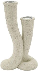 CASTIÇAL PEDRAS CM 10X6,5X17,5