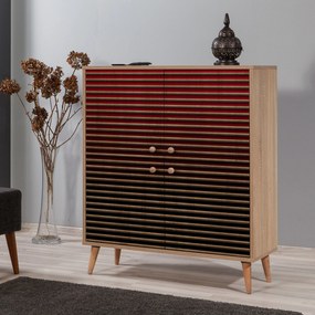 Armário Multiusos Multilux – Carvalho Sonoma – 95x111x36 cm