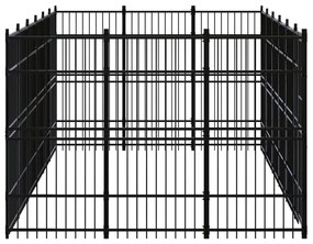 Canil de exterior 16,59 m² aço