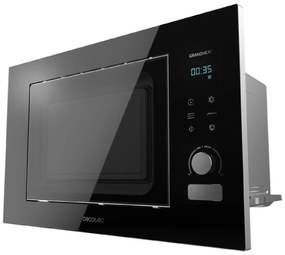 Micro-ondas GrandHeat 2090 Built-in Touch Preto encastre digital tátil de 20 litros de capacidade com grill e 1200 W