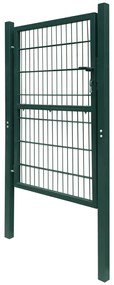 Portão de cerca (individual) 2D 106x230 cm verde