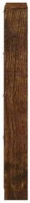 Sapateira 59x17x150 cm derivados de madeira carvalho fumado