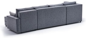 Sofá-Cama de Canto Ece – Cinzento – 315 cm x 88 cm x 160 cm
