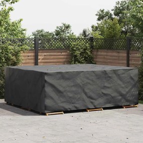 vidaXL Capa para móveis de exterior Preto 300 x 250 x 70 cm 210D