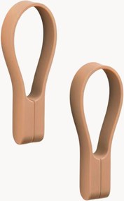 Suportes magnéticos para toalhas em silicone Loop, conjunto de 2