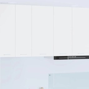 vidaXL Armário suspenso Riga Branco 40 x 31 x 80 cm Madeira processada