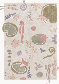 Tapete para crianças lavável Botanic Fantasy