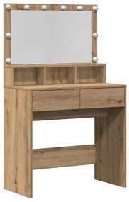 Mesa de vestir carvalho artisiano Aglomerado