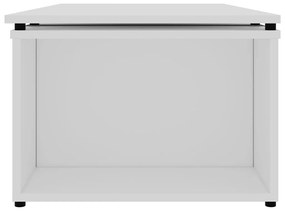 Mesa de centro 150x50x35 cm derivados de madeira branco