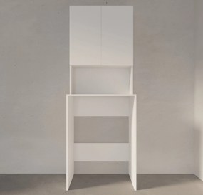 Armário para Máquina de Lavar Roupa "Váli" - Design Moderno - Branco -