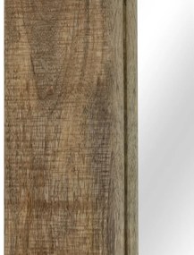 Espelho em madeira de mangueira maciça 50x110 cm