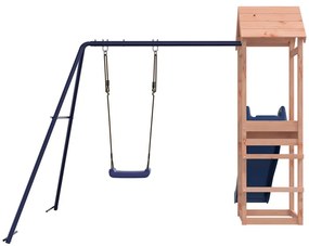 Conjunto de brincar para exterior madeira de douglas maciça