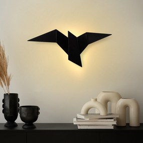 Lâmpada de Parede Pacali – Preto – 56cm x 14cm x 24cm