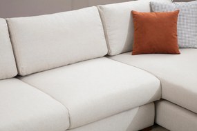 Sofá de Canto Loop - Branco - 312 cm x 194 cm