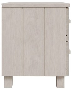Mesa de cabeceira HAMAR 40x35x44,5 cm pinho maciço branco