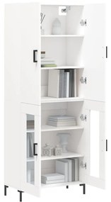 Armário alto 69,5x34x180 cm derivados de madeira branco