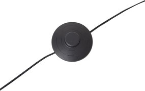 Candeeiro de Arco de Design Dourado Incl. LED Regulável em 3 Níveis - Anello