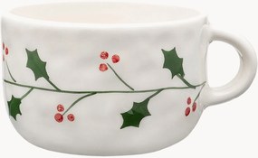 Caneca de Natal pintada à mão Holly