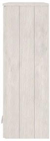 Topo p/ armário alto HAMAR 85x35x100 cm pinho maciço branco
