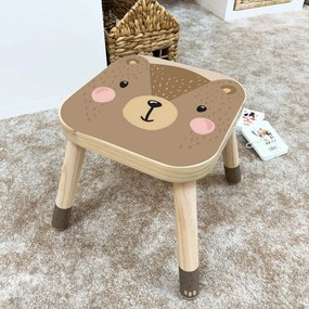 Autocolante para cadeira IKEA FLISAT - Urso