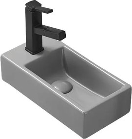 Mexen Inez lavatório de bancada direito 40 x 20 cm, cinza claro mate - 21484061R