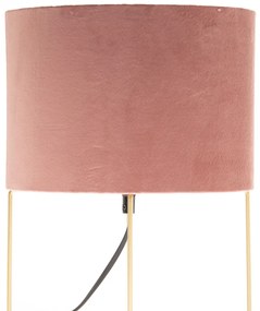 Candeeiro de mesa moderno rosa com ouro - Rosalina Candeeiro de mesa moderno rosa com ouro - Rosalina Candeeiro de mesa moderno rosa com ouro - Rosalina Moderno