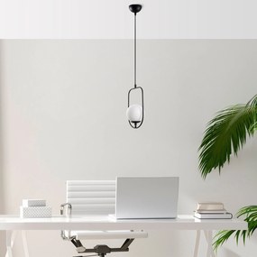 Chandelier Skew – Preto – 20 cm x 171 cm