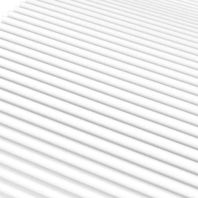 Colchão de espuma 140x210 cm dureza H2 H3 branco