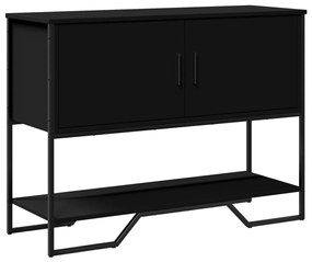 Mesa consola 100x35x74,5 cm derivados de madeira preto