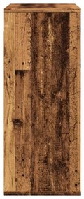 Armário parede 80x33x80 cm derivados de madeira madeira velha