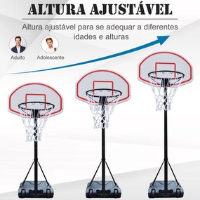 Tabela de Basquetebol - Altura Ajustável