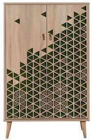 Armário Multiuso Multibox – Carvalho Sonoma – 80x127x36 cm