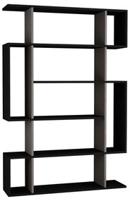Estante Mito – Antracite e Castanho Claro – 110x161x25,5 cm
