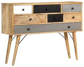 vidaXL Aparador 110x30x82 cm madeira de mangueira maciça