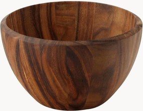 Taça de servir em madeira de acácia artesanal Thea