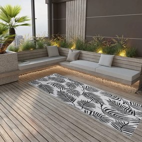 Tapete de exterior 80x250 cm ARAKIL PP preto