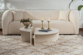 Mesa de Centro "Orion" – Branco, Conjunto Modular, 90x60x30 cm, Design