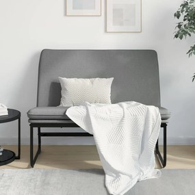 vidaXL Banco 100x75x76 cm tecido cinzento-escuro