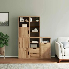 Móveis de apoio 5 pcs ODDA 40x24x79 cm pinho de madeira maciça