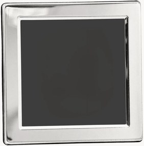 Moldura para fotografia banhada prata Salerno