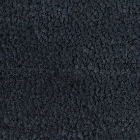 Tapete de porta 100x300 cm fibra de coco tufada cinzento escuro